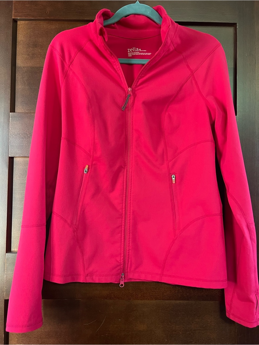 Zella Women's Pink Medium zip up